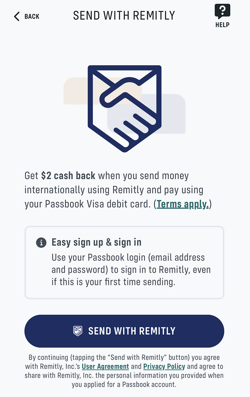 Passbook By Remitly บัญชีธนาคาร US บัญชีแรกของฉัน